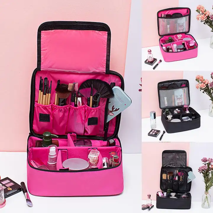Handle Organizer Toiletry Kit Case - Professional Makeup Carrying Case Handle Organizer Toiletry Kit Case - Professional Makeup Carrying Case