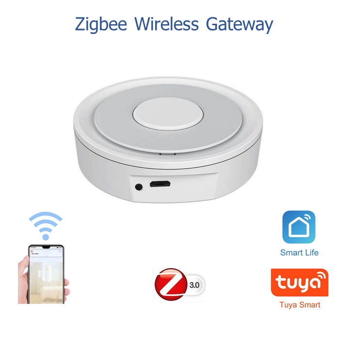 Tuya Smart Zigbee Wireless Gateway Hub Smart Home Bridge