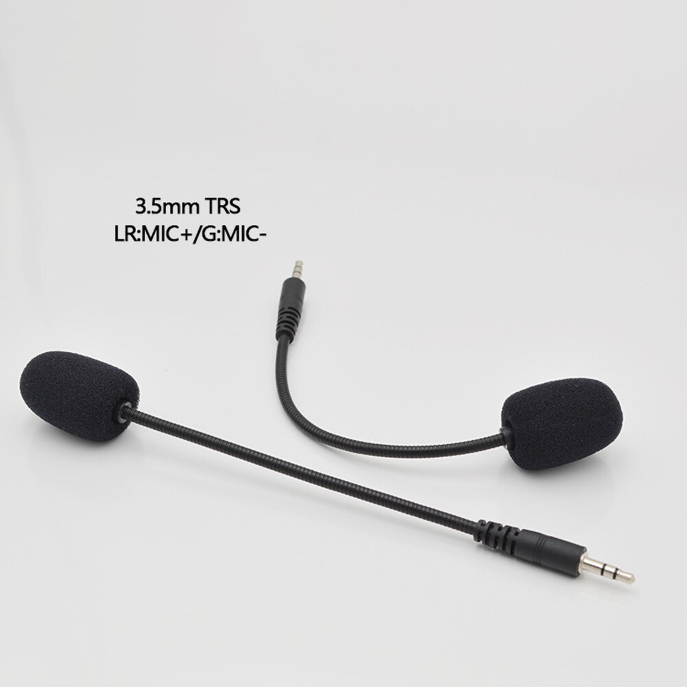 Universal 3.5mm Plug External Headset Microphone Mic for Mobile Phone PC Laptop