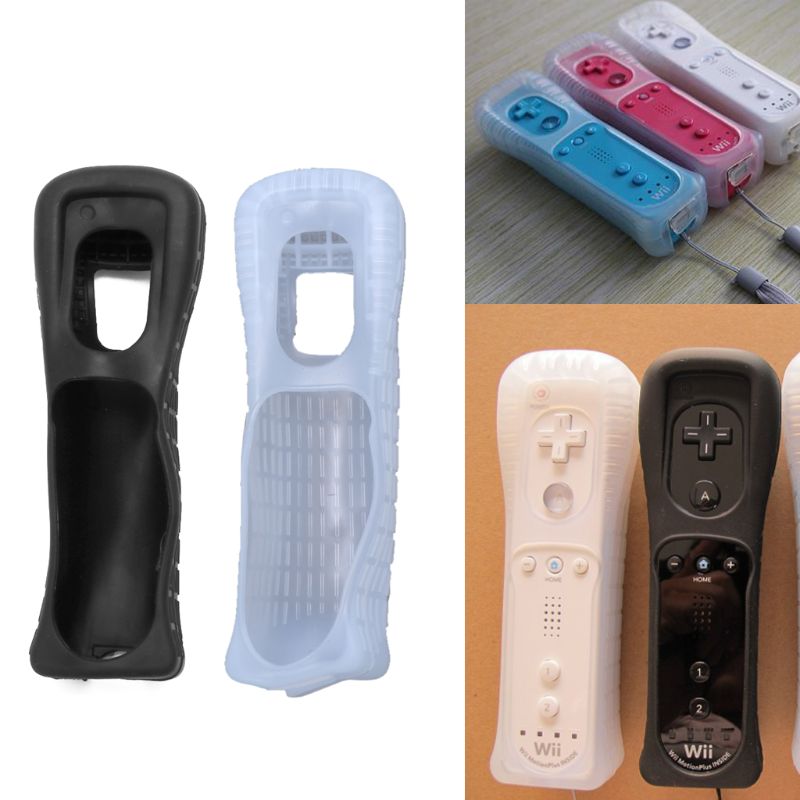 【Hàng Có Sẵn】hộp Đựng Trò Chơi, Ốp Lưng Silicon Mềm Ống Bọc Bảo Vệ, Dành Cho Nintendo Wii Điều Khiển Từ Xa Tay Phải