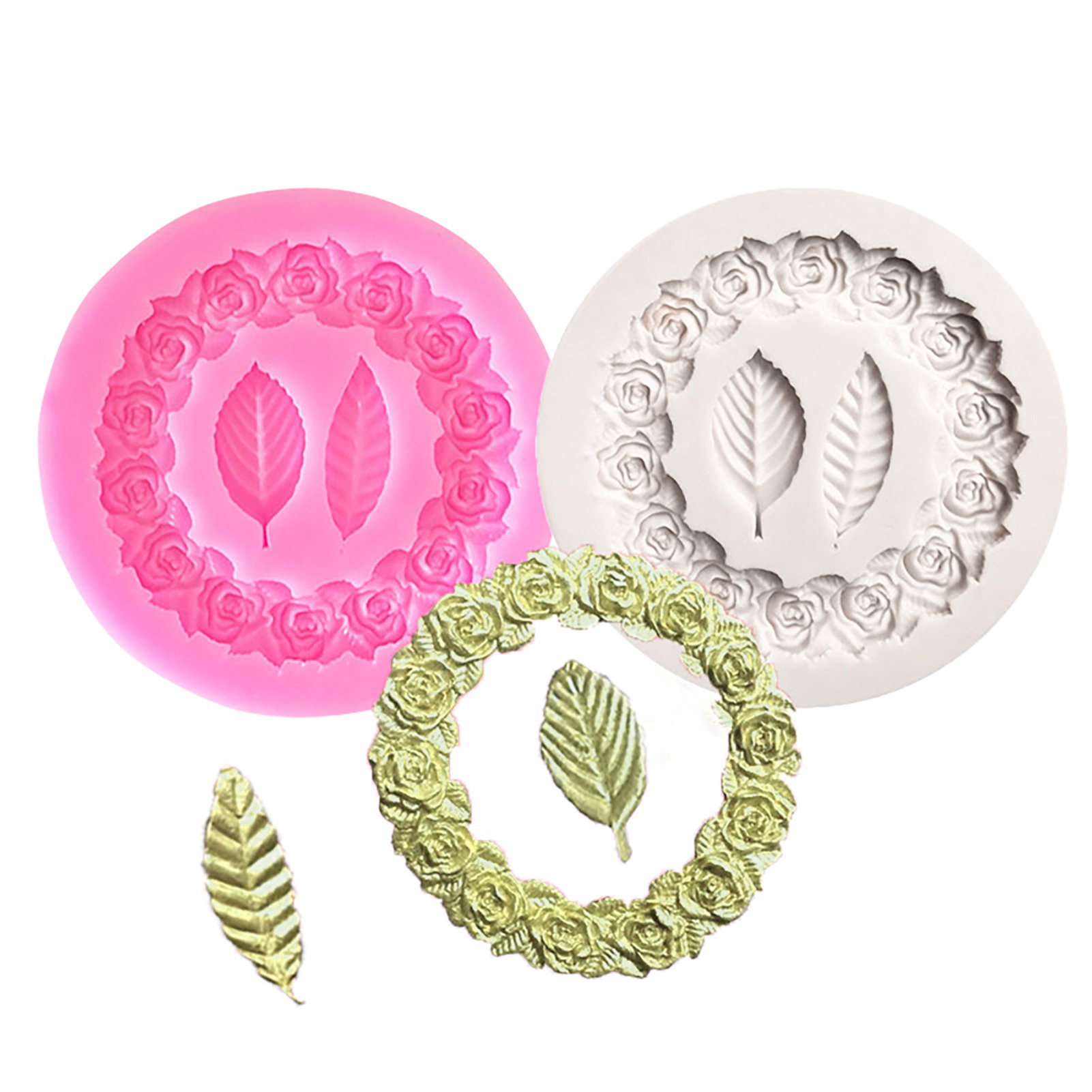 Cookie Mold Multi-purpose Food Grade Safe Delicate Silicone Cake Cookie Baking Mold Baking Tool Baking Mold Kitchen