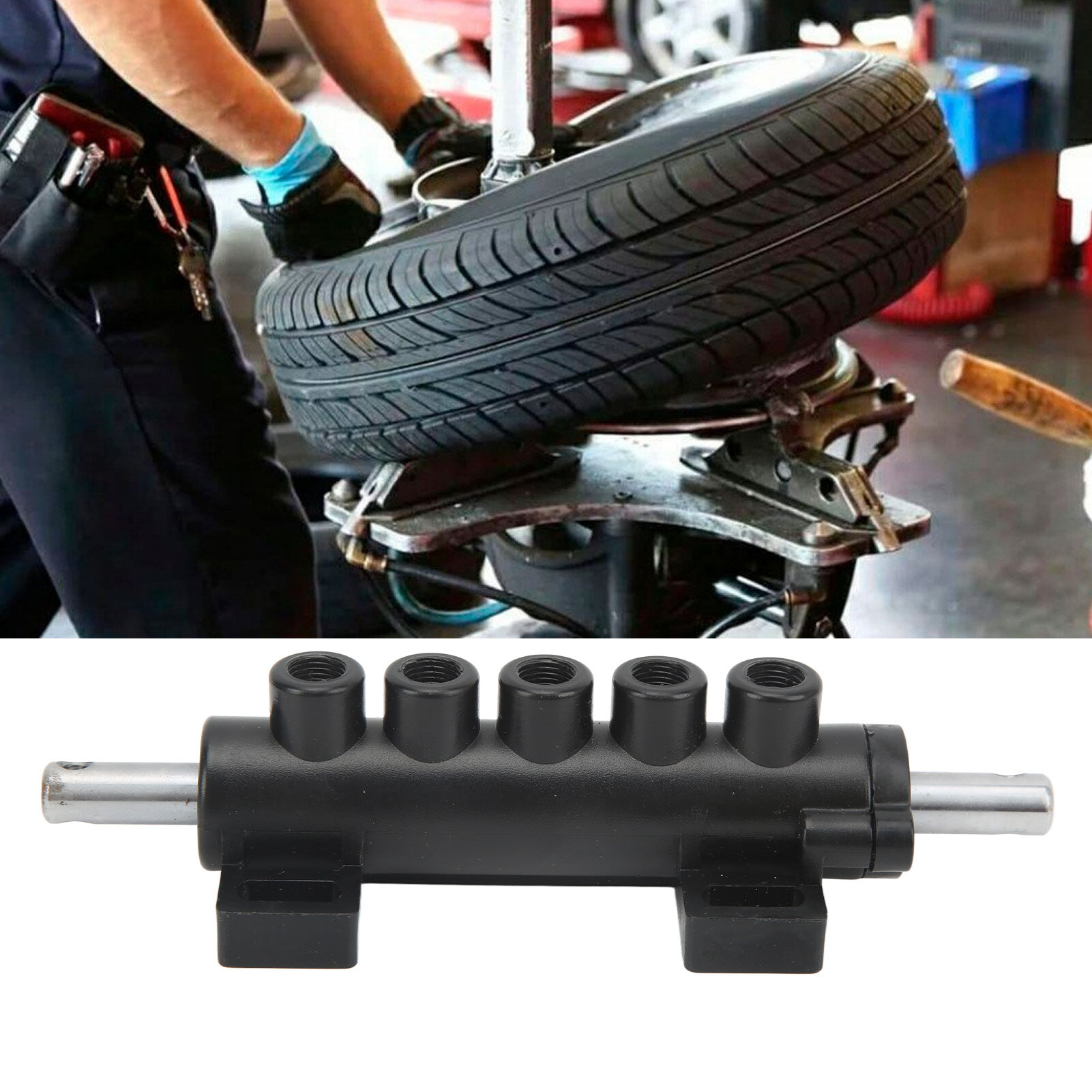 Foot Pedal Air Control Valve, High Efficiency 5 Way Tire Changer Machine Valve for Car