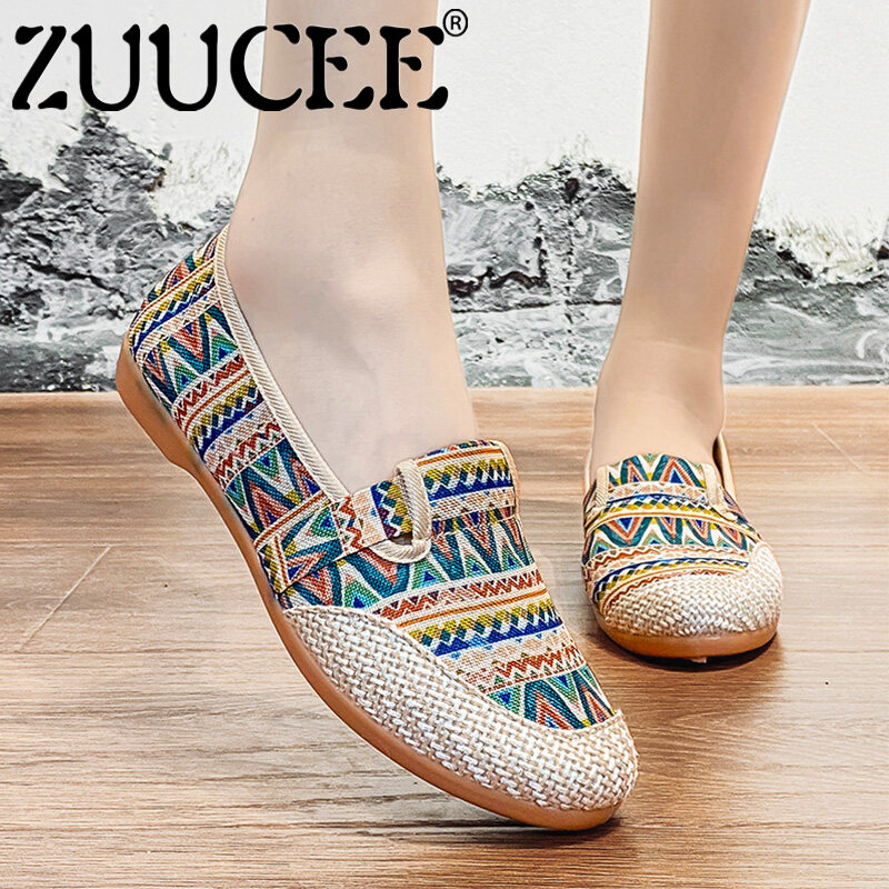 Giày Lười ZUUCEE, Giày Không Dây Giày Nữ Thời Trang