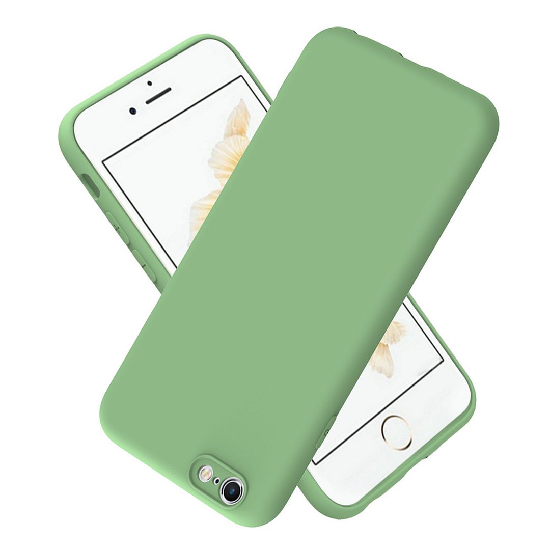 For Apple iphone 6 6S (4.7") CaseỐp lưng silicon mềm mới mềm Vỏ màu dễ thương Bộ đệm chống sốc Vỏ điện thoại Phone Casing