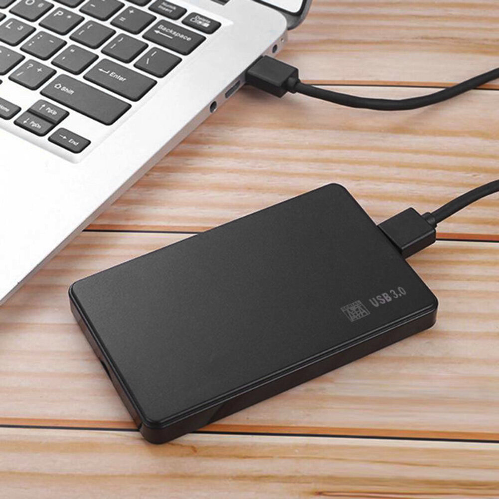 Hộp Đựng Bộ Chuyển Đổi Ổ Cứng 3TB USB 2.0/3.0 Bằng Nhựa, Hộp Di Động Gắn Ngoài Ổ Cứng SSD SSD 2.5 Inch Cho Máy Tính Xách Tay