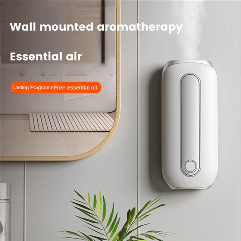 Essential Oil Aroma Diffuser Electric Aroma Diffuser Essential Oil Diffuser Wall-Mounted Big Battery 4 Modes Purifier