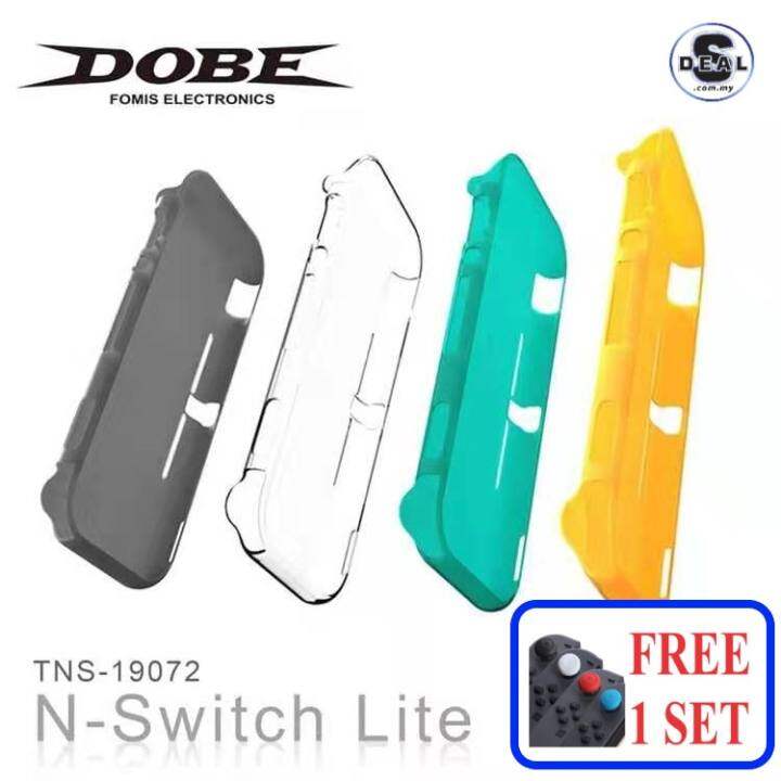 dobe crystal case for nintendo switch lite