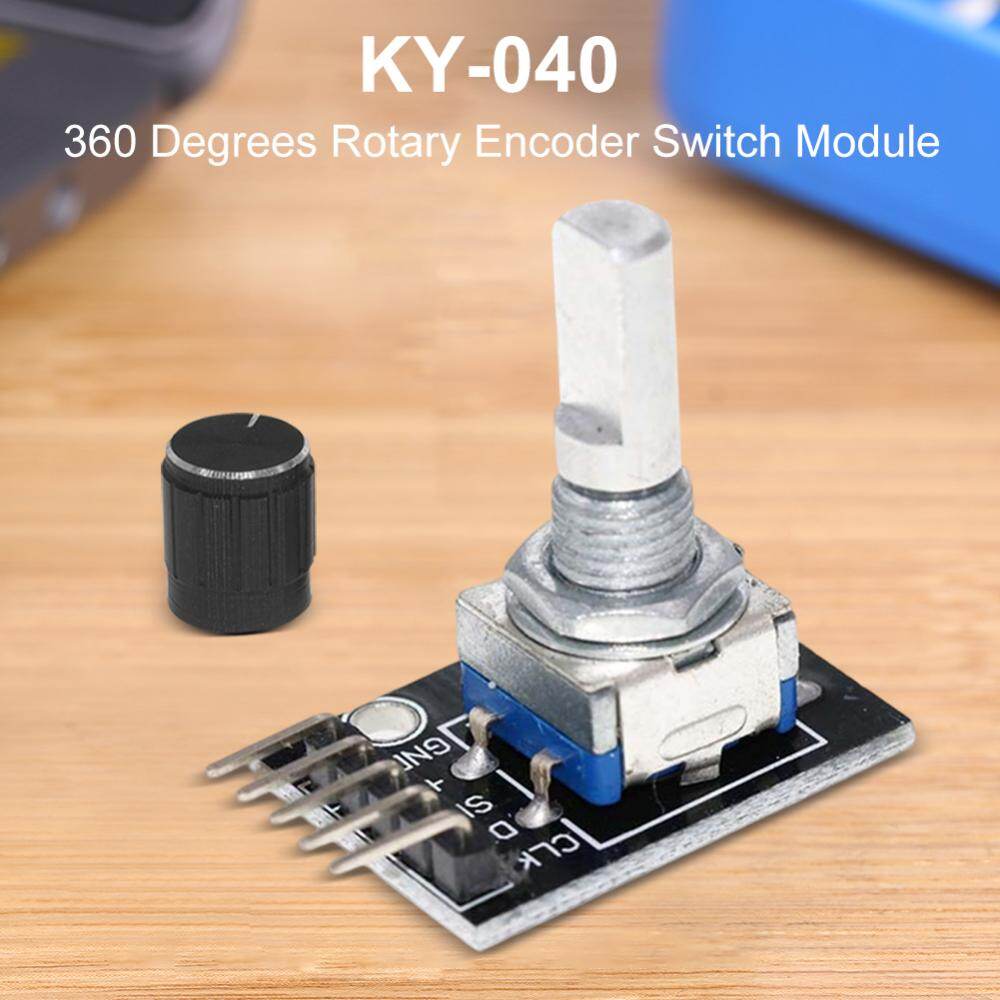 HW-040 360 Degrees Rotary Encoder Switch Module with Knob Cap Brick Sensor Development Board Potentiometer Knob Kit