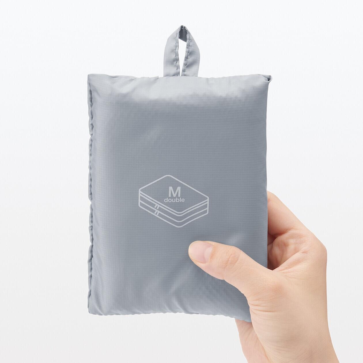 MUJI Polyester Gusset Case (Double M) Luggage Organizer Double M