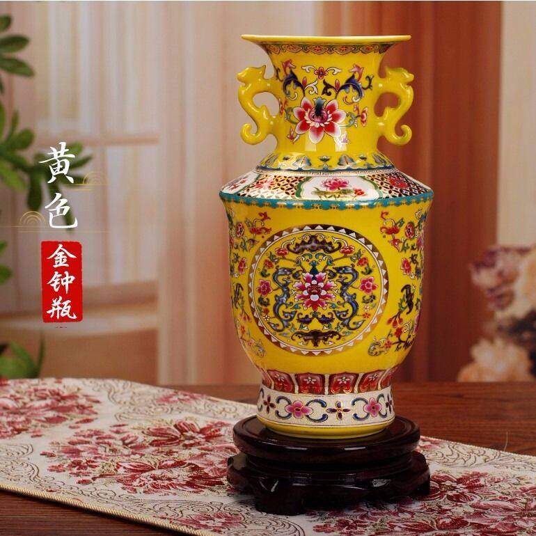 Ceramic Vase Ornaments Home Decorations Furnishings Flower Arrangement Home Crafts Modern