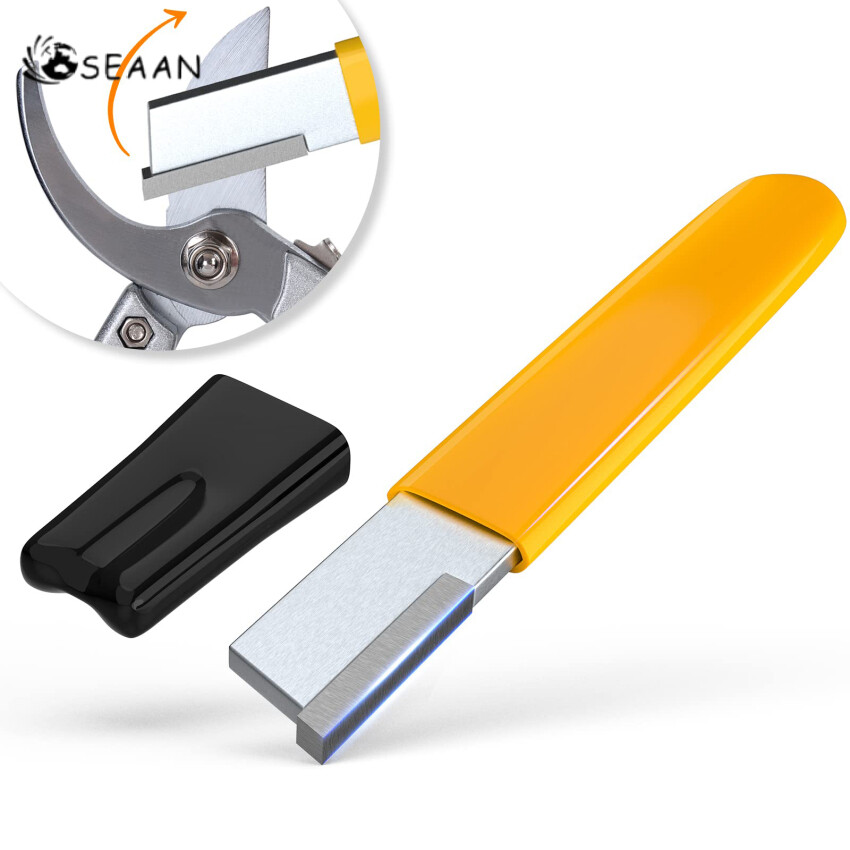 1 dụng cụ làm vườn Mài lưỡi mài túi nhanh chóng sắc nét cắt mài cho pruners loppers Kéo làm vườn kéo hàng rào tông đơ trục hatchets lawnmowers, giúp kéo dài công cụ' cuộc sống