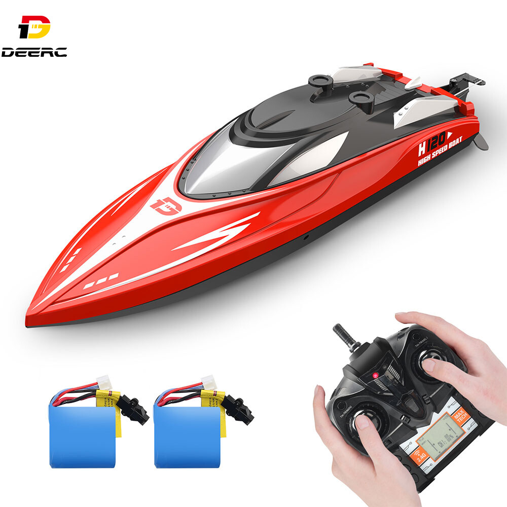 2.4G High Speed 4 CH RC Racing Boat Electric Powered Remote Control Boat Gift x1 