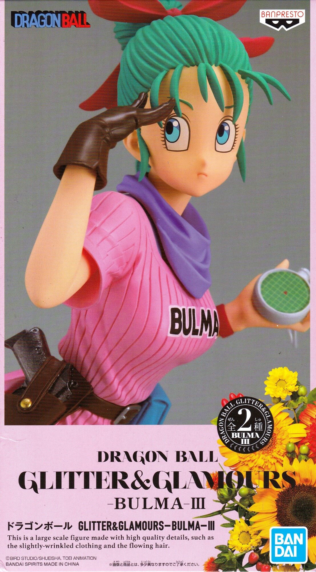 Bandai Banpresto Dragon Ball Glitter Glamours Bulma Iii Ver A Lazada