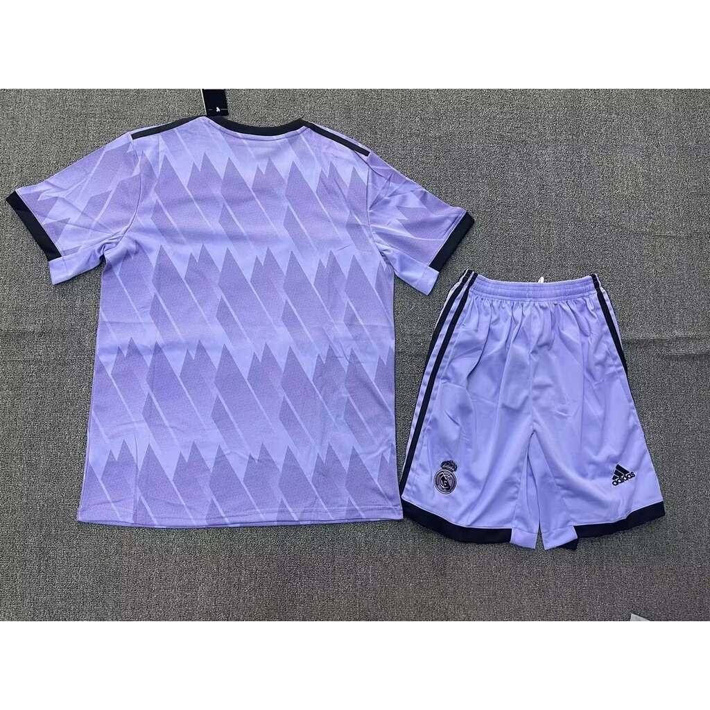 purple soccer shorts