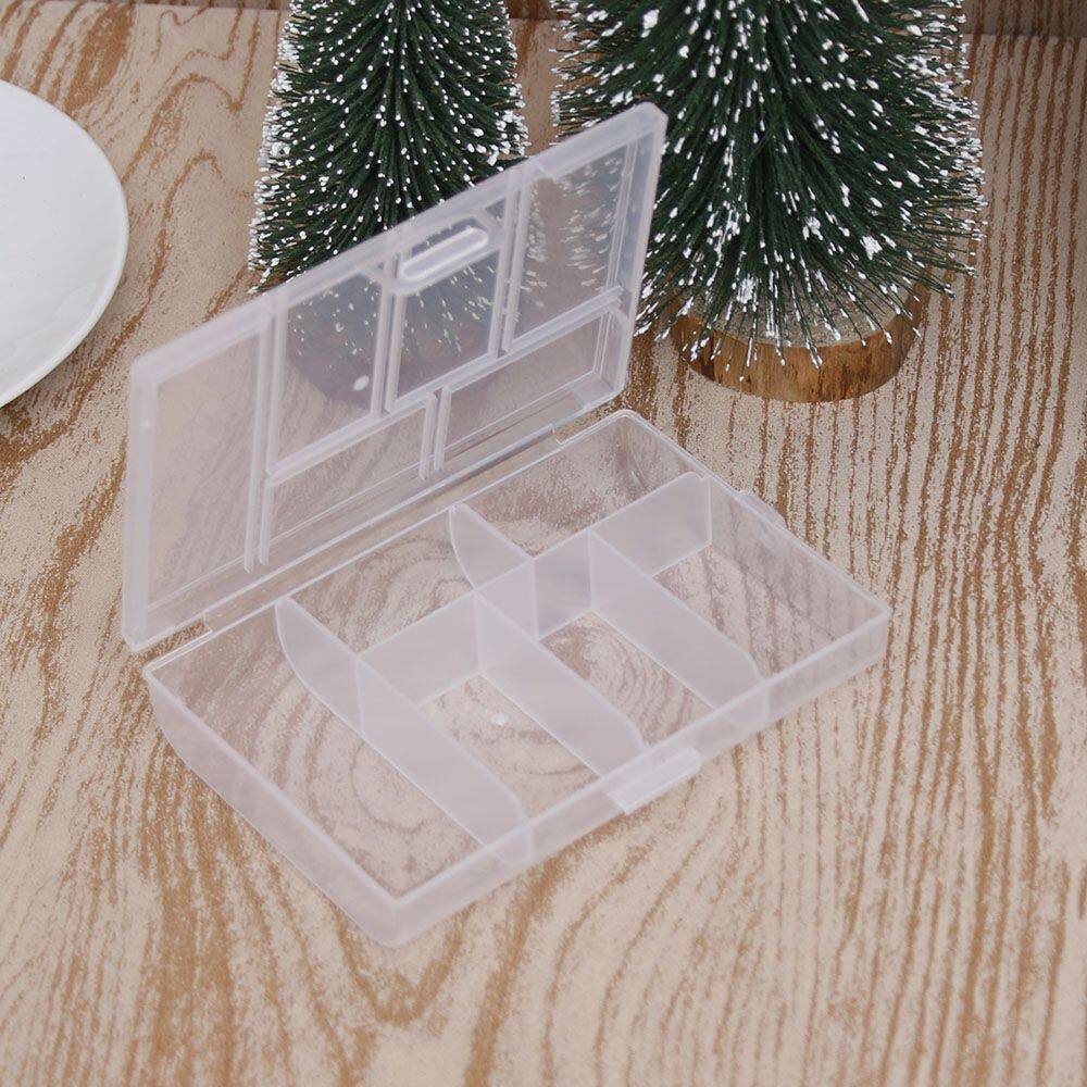 Transparent Mini Coin Pill Jewelry Storage Box Case Cheap Plastic Box Storage Box Case