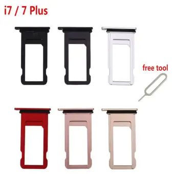 Sim Card Tray For Iphone 7 7 Plus 7p Sim Card Reader Holder