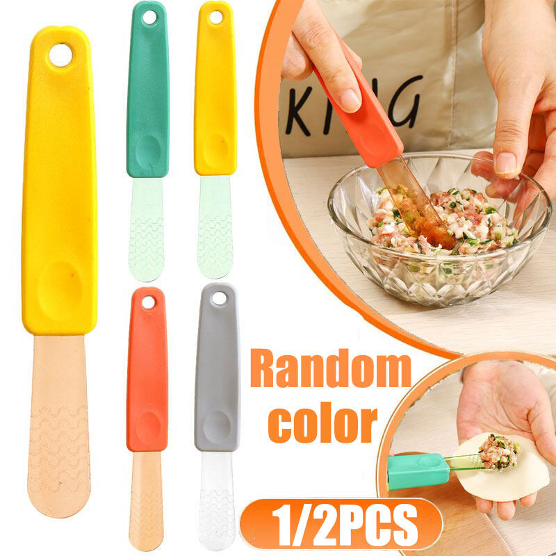 Plastic Dumpling Stuffing Mixing Spoon Pp Food-Grade Wonton Stuffing Tool Kitchen Stuffing Mixing Spoon Flat Spoon