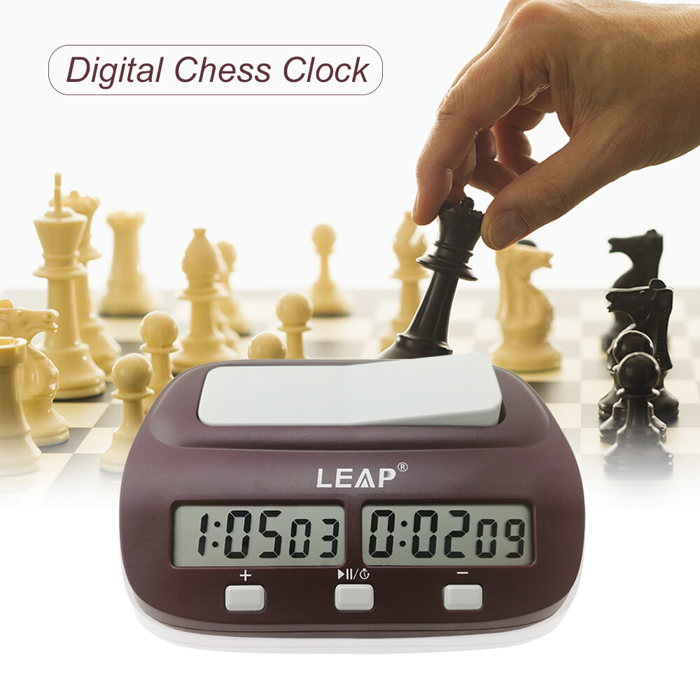 BO YIN Professional Digital Chess Clock Count Down Chess Timer with Alarm Electronic Board Game Bonus Competition Master Tournament
