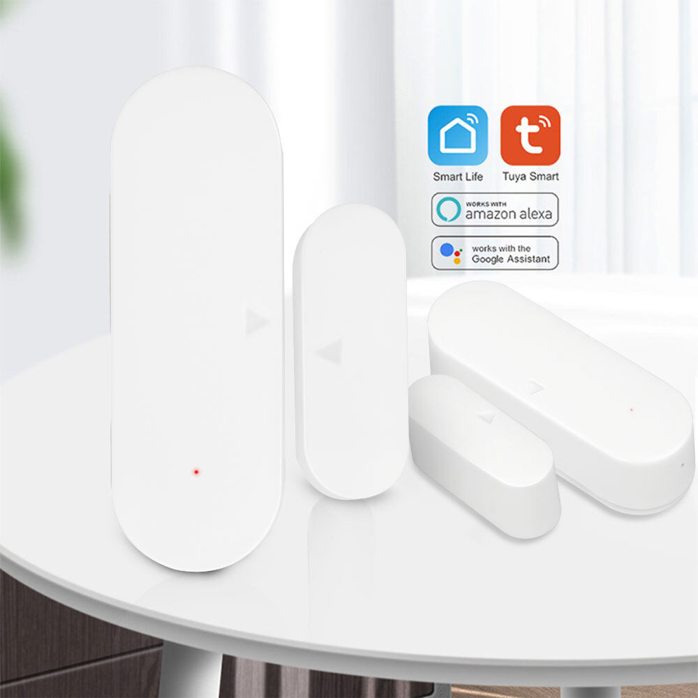E Life Smart Store Smart Home Tuya Door And Window Sensor Low Power Smart Door Open And Close Detector App Notification Alerts Security Sensor Work For Alexa Google Home No Need Hub