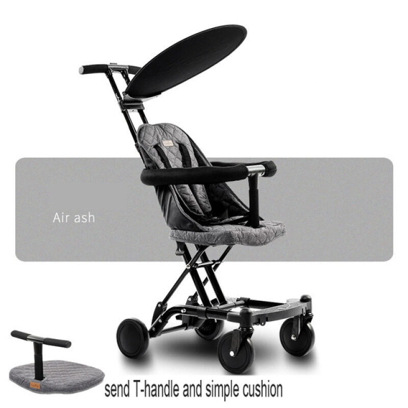 Portable Folding Baby Stroller Lightweight Cart Baby Four Wheels Stroller Kids Walker Car Learn To Walk Pram Shock Absorber Singapore