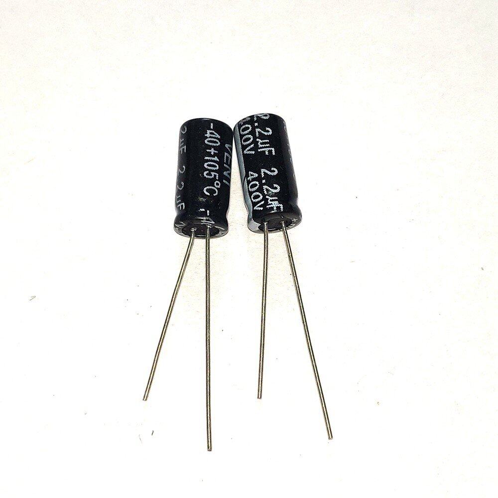 50Pcs 4.7UF 50V 4.7MFD 50โวลต์ ± 20% -40 + 105C อลูมิเนียมตัวเก็บประจุ ...