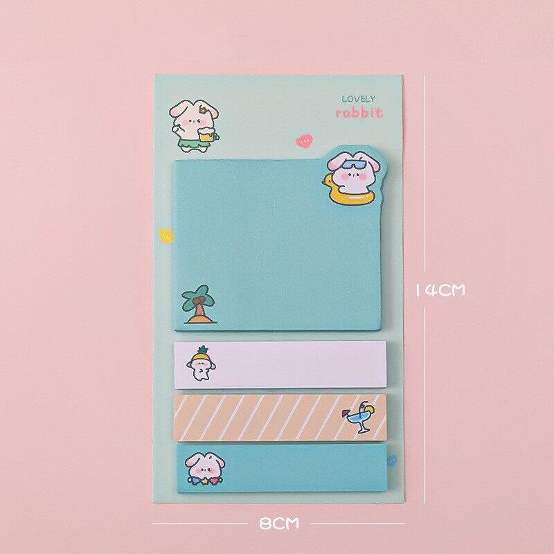 Memo Bookmarks Creative Cute Sticky Notes Index Planner Paper Stickers Stationery Office School Supplies Practical