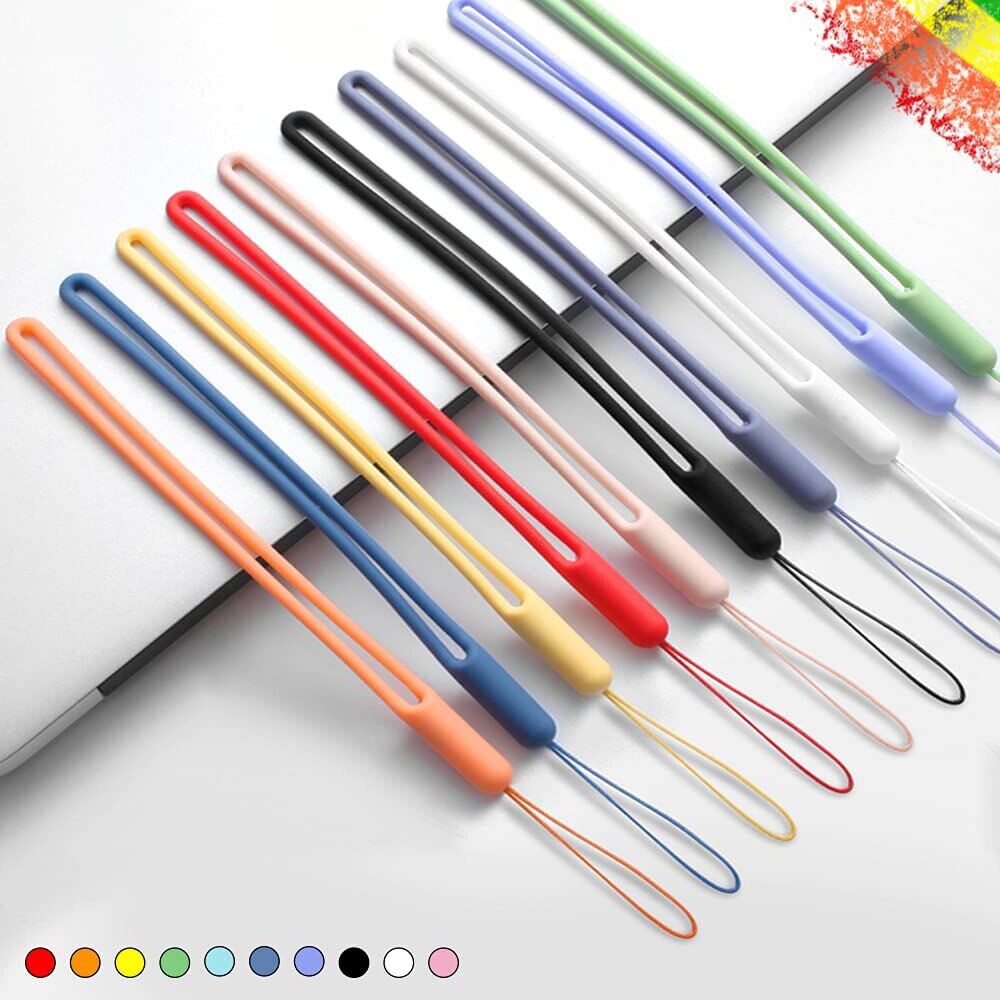 1 dây silicon dây đeo chống mất điện thoại di động dây ngắn cổ tay dây cổ tay silicon, dây đeo điện thoại di động id thẻ usb