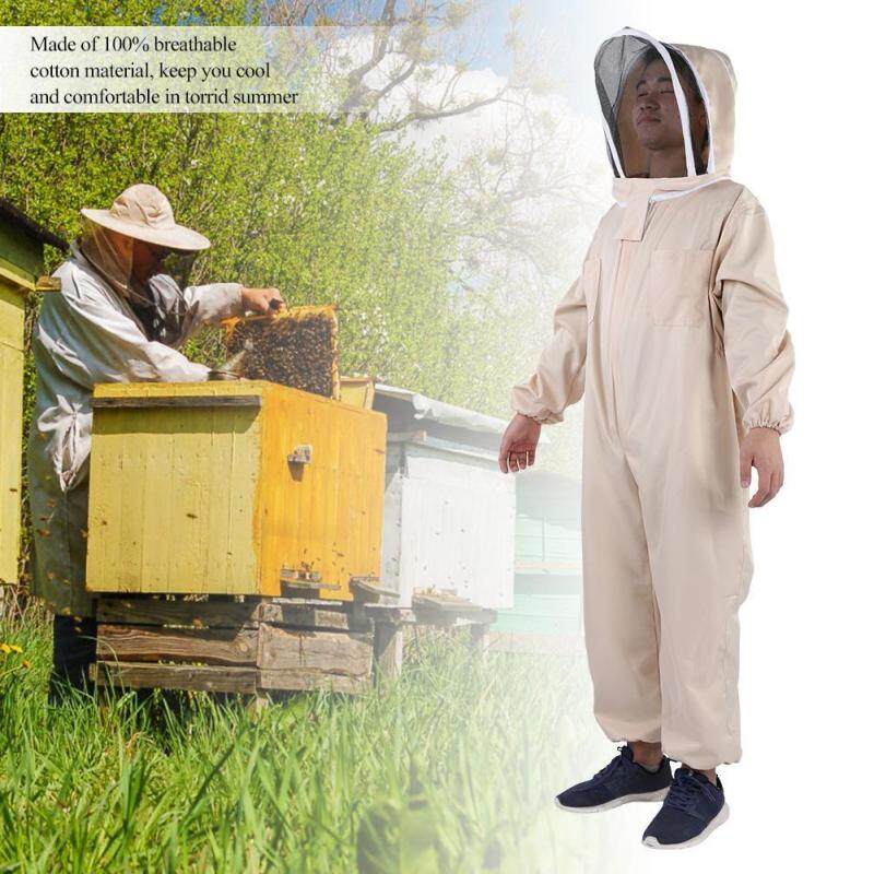 Professional Beekeeping Protective Full Body Jacket Smock Suit