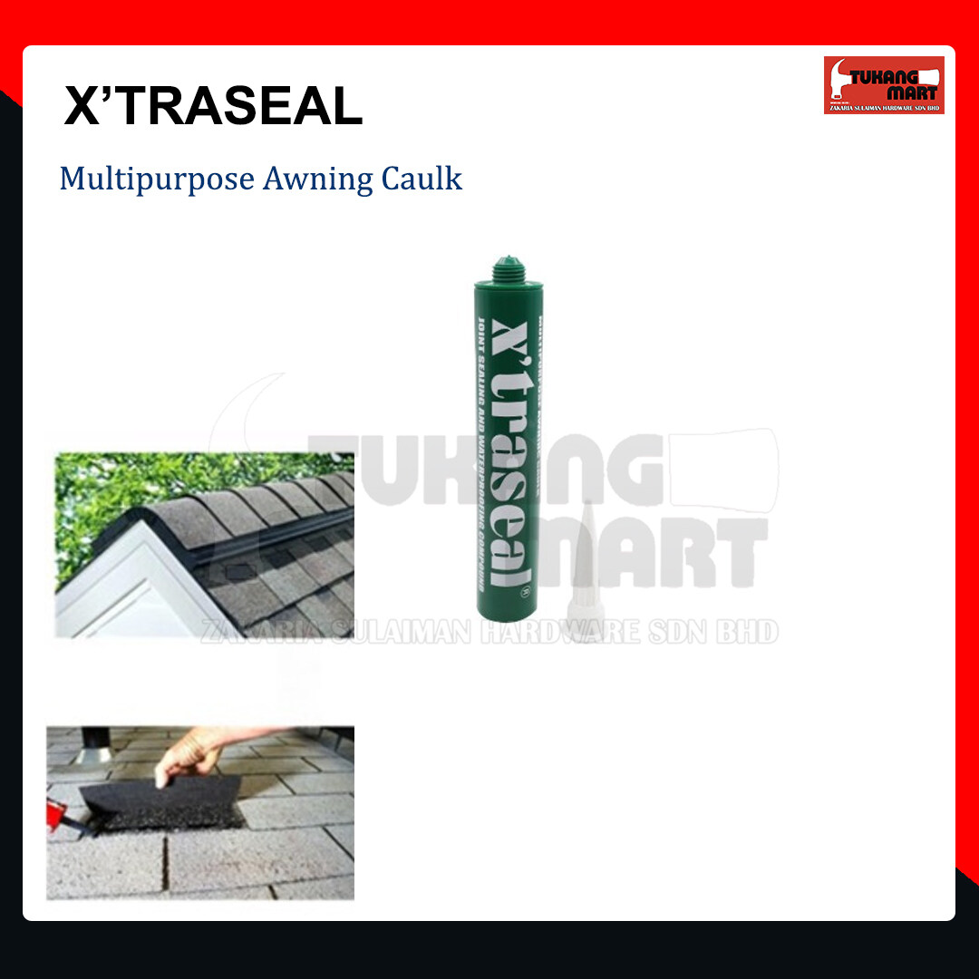 Xtraseal Multipurpose Awning & Roofing Caulk, Joint Sealing and