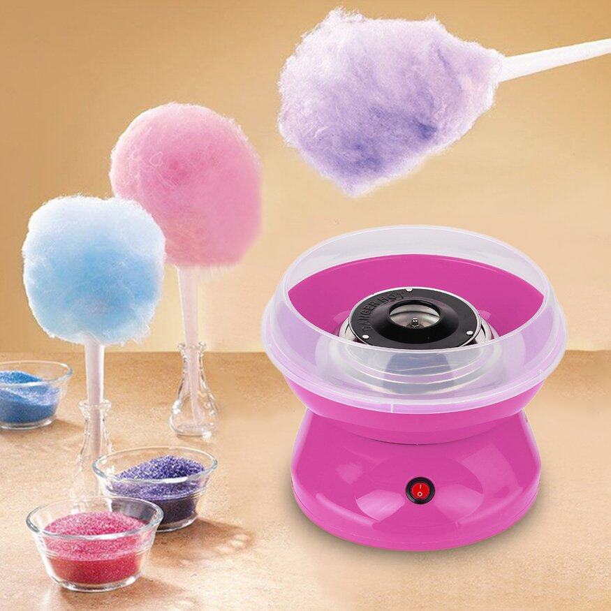 OSMAN Mini Electricเครื่องทำสายไหมMarshmallowเครื่องจักรดีไอวายเด็กเครื่องทำขนม