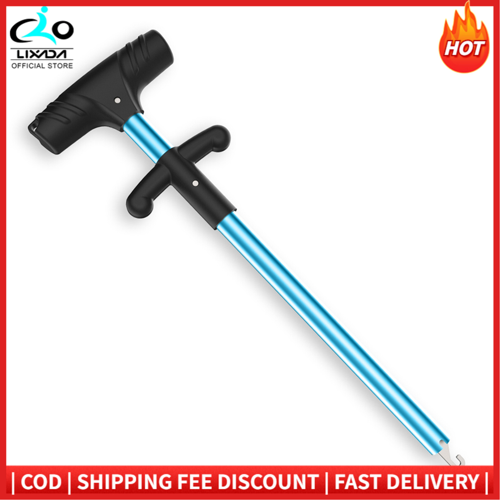 Fishing Hook Remover with Squeeze Puller Handle Fishing Hook Extractor Puller Fish Hook Tool
