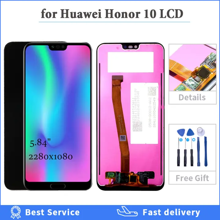 For Huawei Honor 10 Lcd Display Touch Screen Digitizer Assembly For Honor10 Col L29 Lcd Replacement Lazada Ph