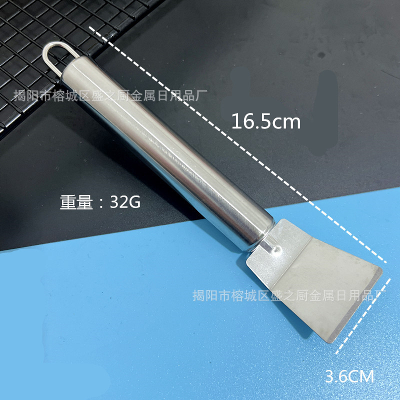 Stain Thawing Scraper Oil Remover Tool Stainless Multifunctional Steel