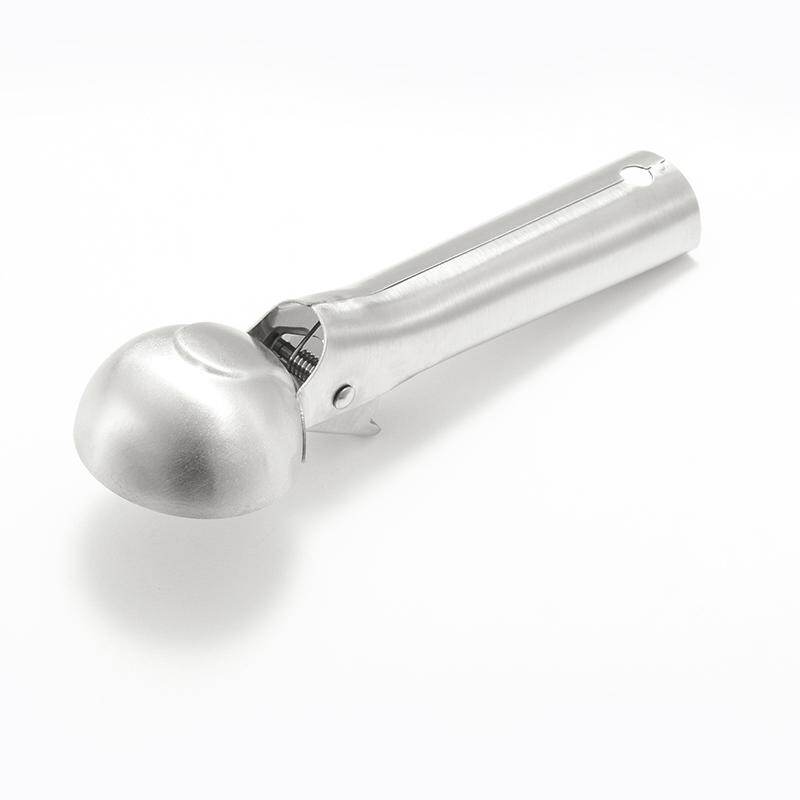 5CM Ice Cream Spoon Stainless Steel Ice Cream Dessert Scoop Fruits Ball Maker Watermelon Spoon Cookies