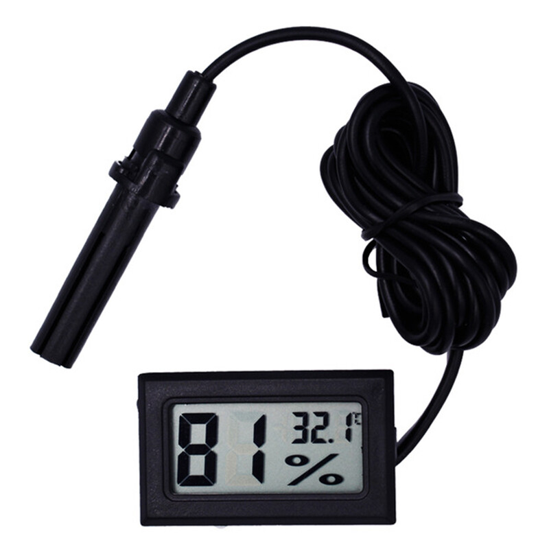 Mini LCD Digital Thermometer Hygrometer Temperature Indoor Convenient Temperature Sensor Humidity Meter Gauge