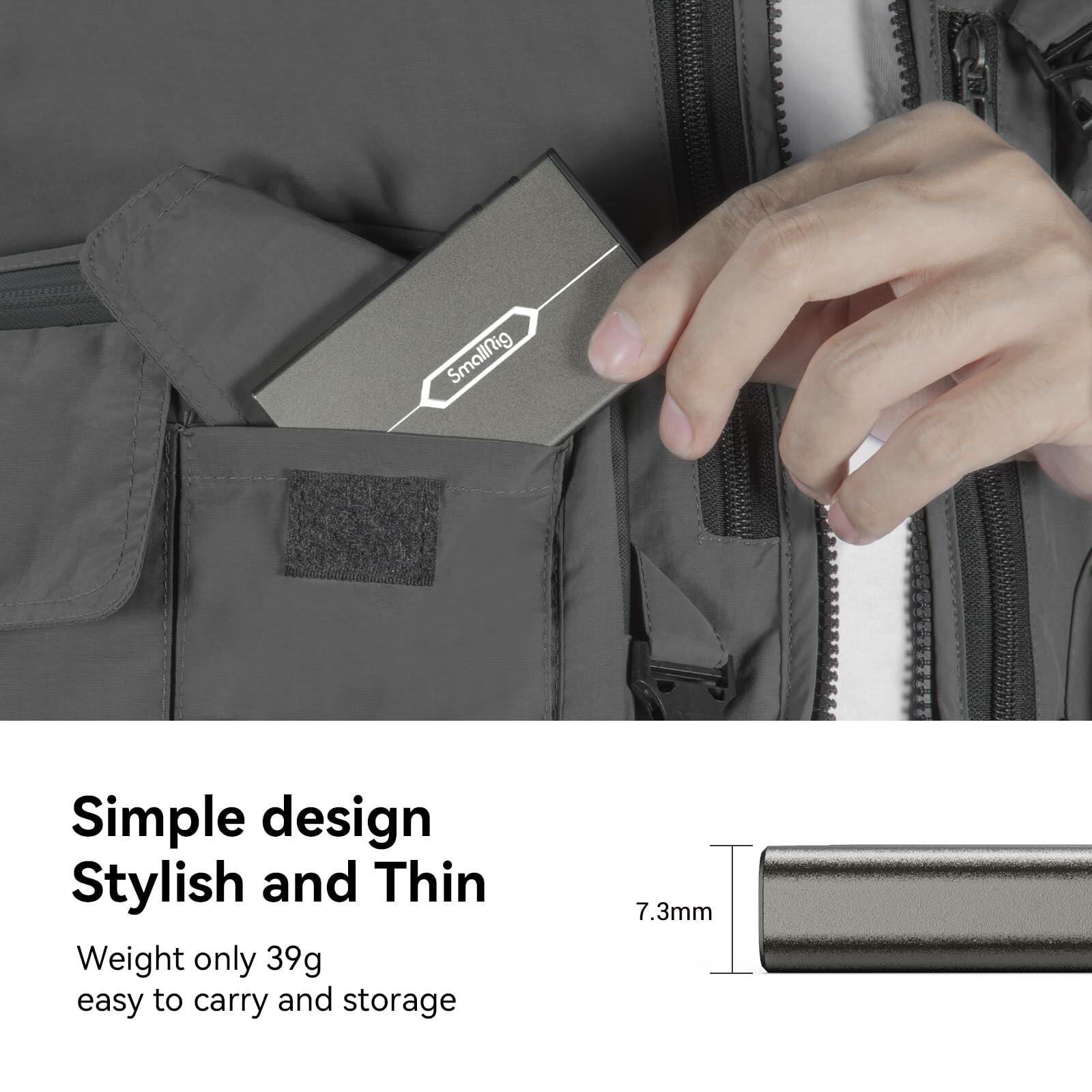 SmallRig Thẻ nhớ trường hợp chủ lưu trữ thẻ nhớ chủ cho SD / Micro SD (TF) 2832b