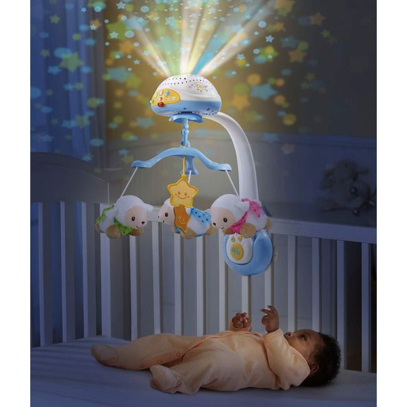 vtech lullaby lambs mobile