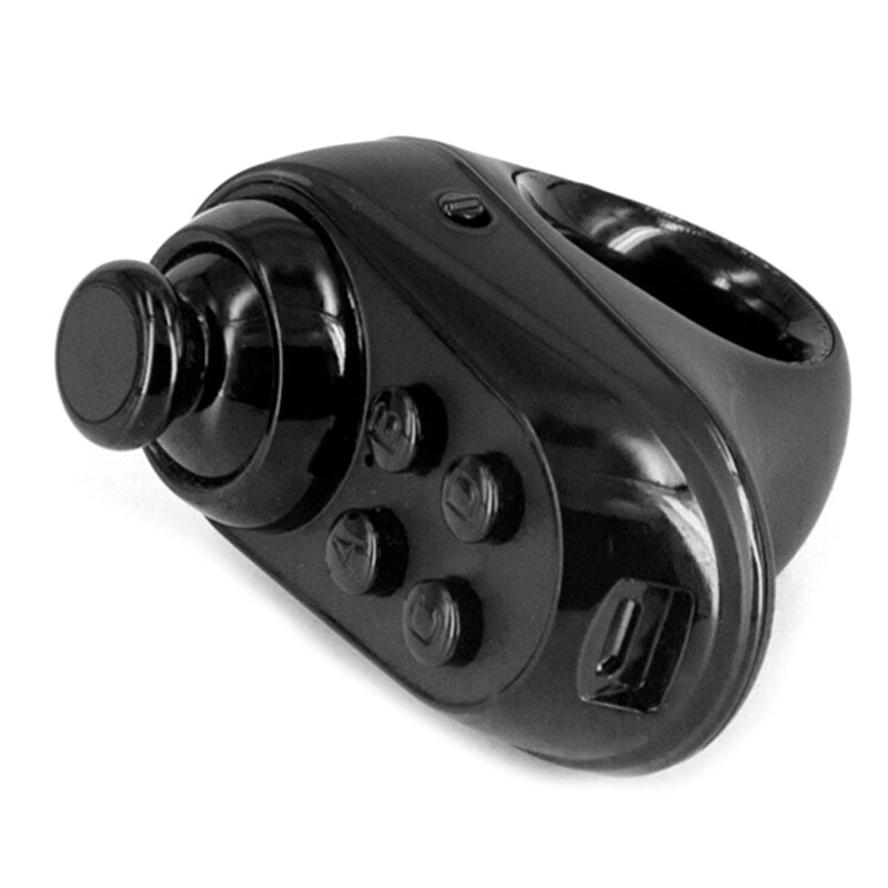 Mini Ring Bluetooth-compatible 4.2 Rechargeable Game Controller Wireless VR Remote Joystick Gamepad Control Ring
