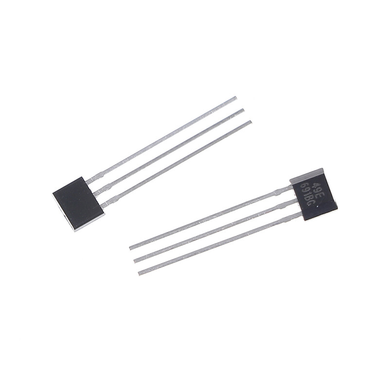 [DONGLONG]10pcs Hall element 49E OH49E SS49E linear Sensor Hall sensor