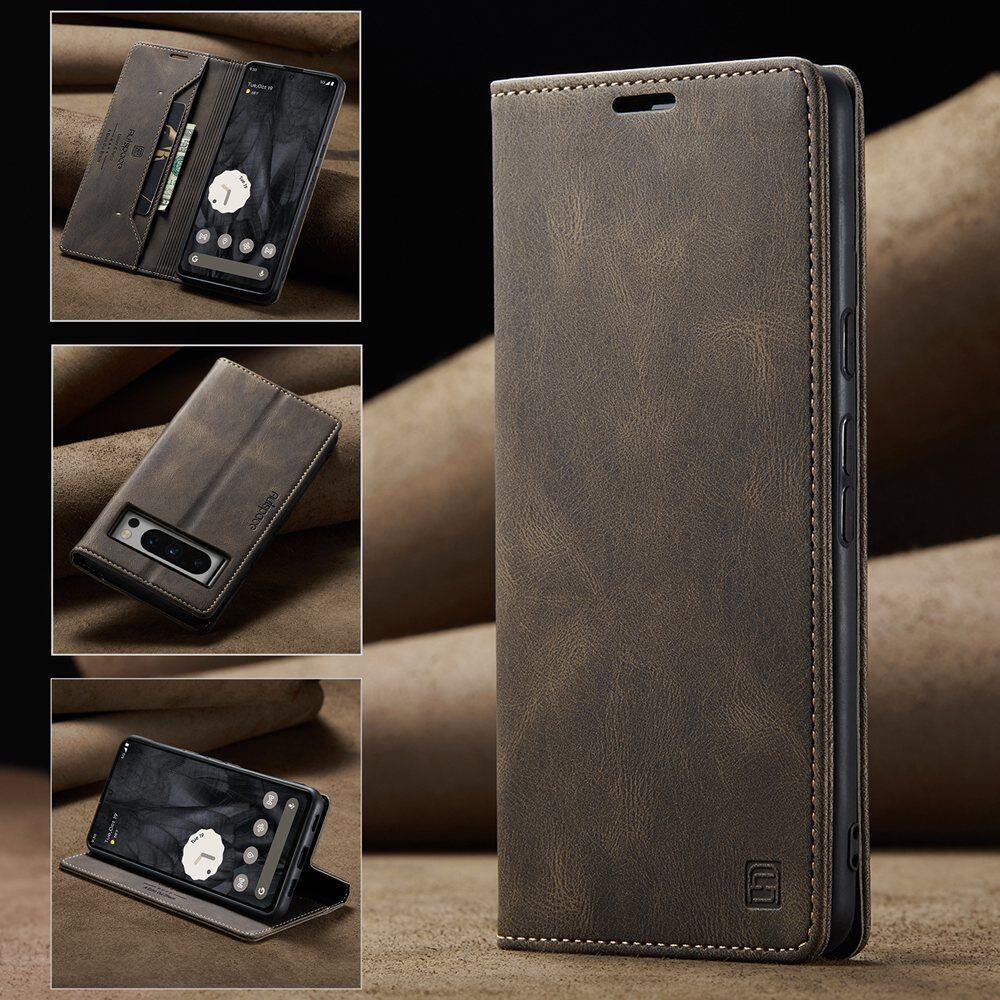 Leather Flip Cover for Google Pixel 6 7 8 Pro 7A Card Holder Magnetic Wallet Case