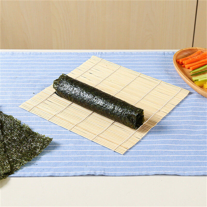 Bộ Dụng Cụ Làm Sushi Bằng Tre Khuôn Cuộn Cơm Khuôn Nhà Bếp Tự Làm Mái Lăn Cơm