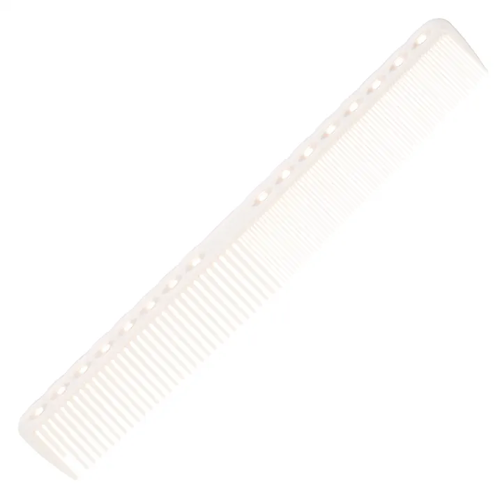 white barber comb