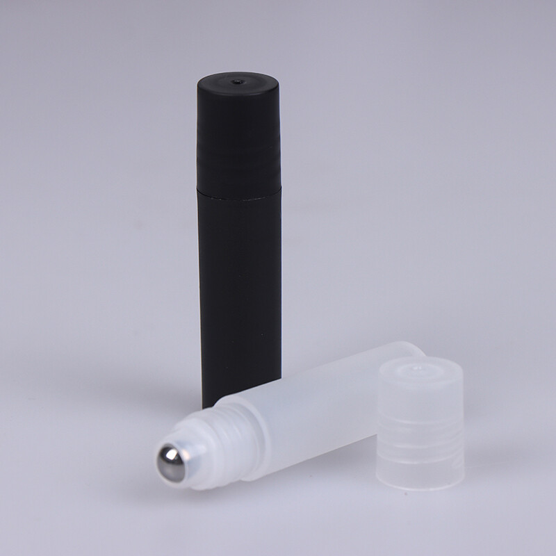 Ruing 5ml cuộn nhựa-on Nước hoa bottlesstainless bi lăn thép container rỗng