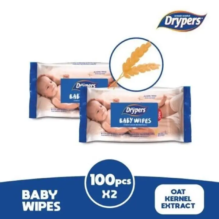 drypers baby wipes
