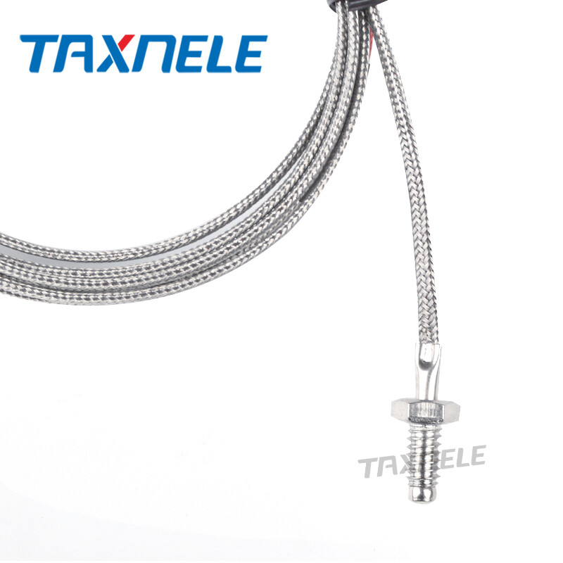 Đầu Dò Vít M6 Cặp Nhiệt Điện Loại K J 1M 2M 3M Dây Cáp Cảm Biến Nhiệt Độ Công Nghiệp 0-400 Độ Cho Bộ Điều Khiển PID