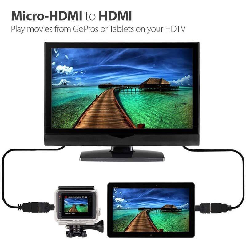 HDMI Đầu Đực thành đầu cái Bộ chuyển đổi kết nối nối dài Mini Micro HDMI cáp kết nối cho máy ảnh HDTV f/M HD 1080P Cáp chuyển đổi Bộ kết nối mở rộng
