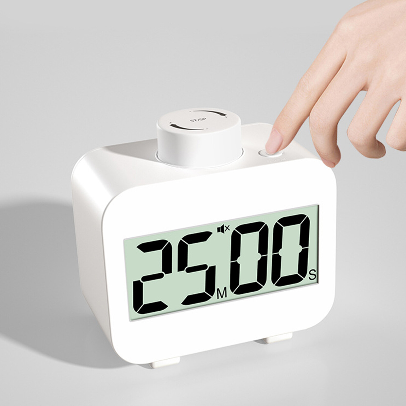 Autowholesaler Learning Timer Switch at Will Automatic Standby Mute Positive Timer And Countdown Precise Timing Student Study Time Manager for Study Time Manager Mute