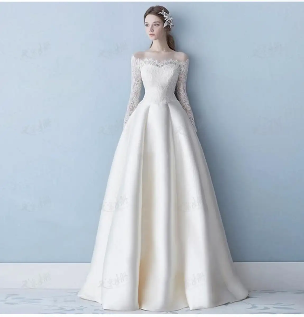 wedding dresses for slim ladies