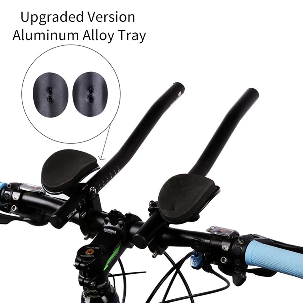 WEST BIKING 2x Bicycle TT Handlebar Rest MTB Handlebar Extension Aero Bar