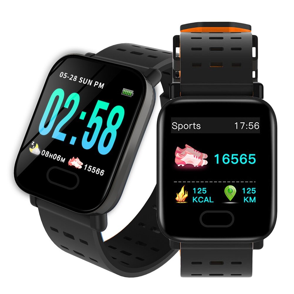 Vòng Đeo Tay Thông Minh Thể Dục Theo Dõi Huyết Áp Nhịp Tim A6 Plus Chống Nước Đồng Hồ Thông Minh 6 Plus, Đồng Hồ Thông Minh Đo Nhịp Tim Chống Nước Tập Thể Dục Cổ Tay Tập Thể Dục Tracker Androidios